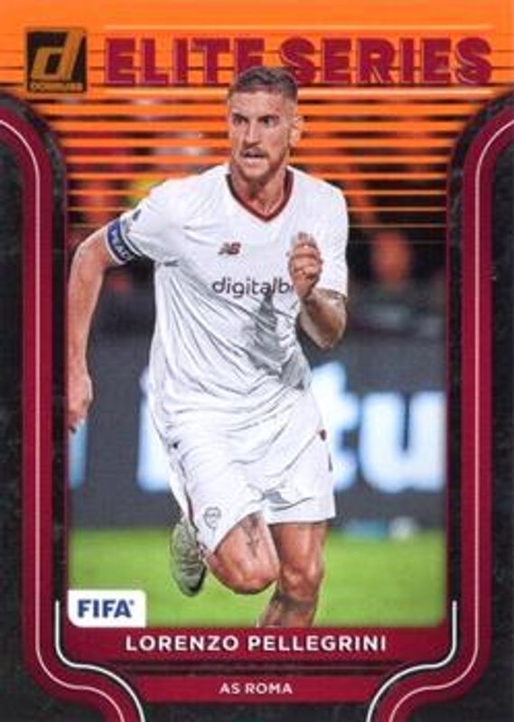 Lorenzo Pellegrini 2022 Donruss #24 Elite Series - Orange RAW