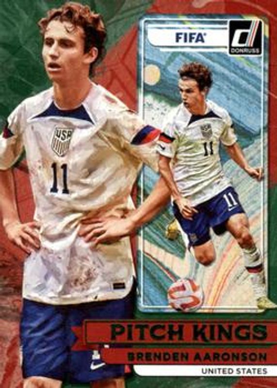 2022 Donruss #24 Pitch Kings - Green