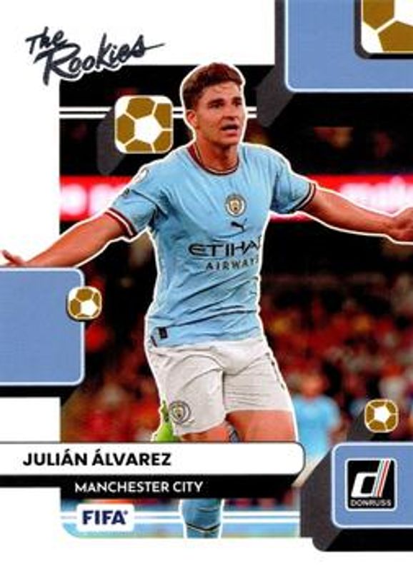 Julian Alvarez 2022 Donruss #22 The Rookies - Silver RAW