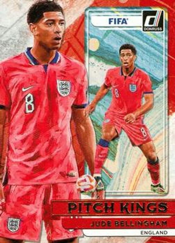 Jude Bellingham 2022 Donruss #4 Pitch Kings RAW