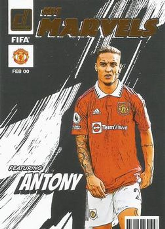 Antony 2022 Donruss #23 Net Marvels RAW