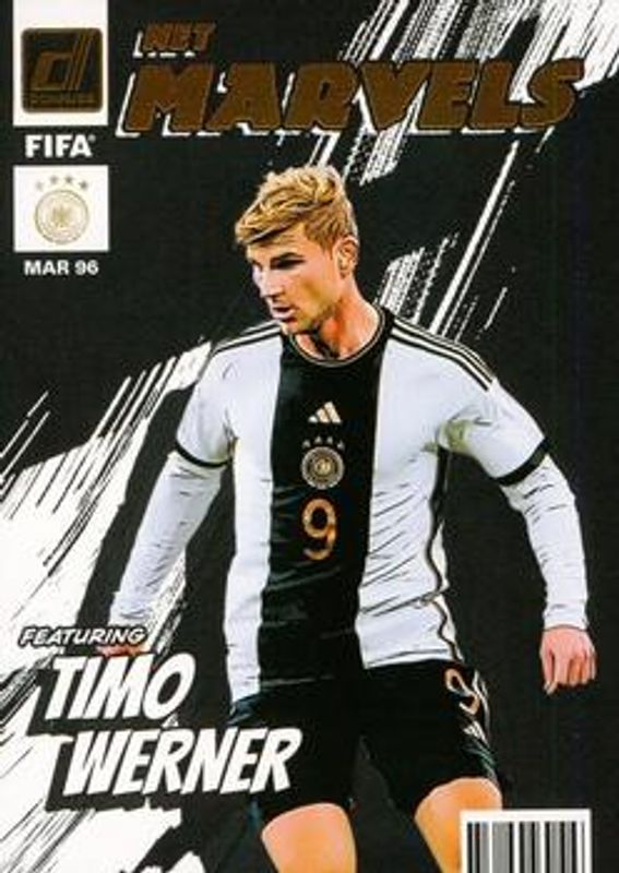 Timo Werner 2022 Donruss #15 Net Marvels RAW
