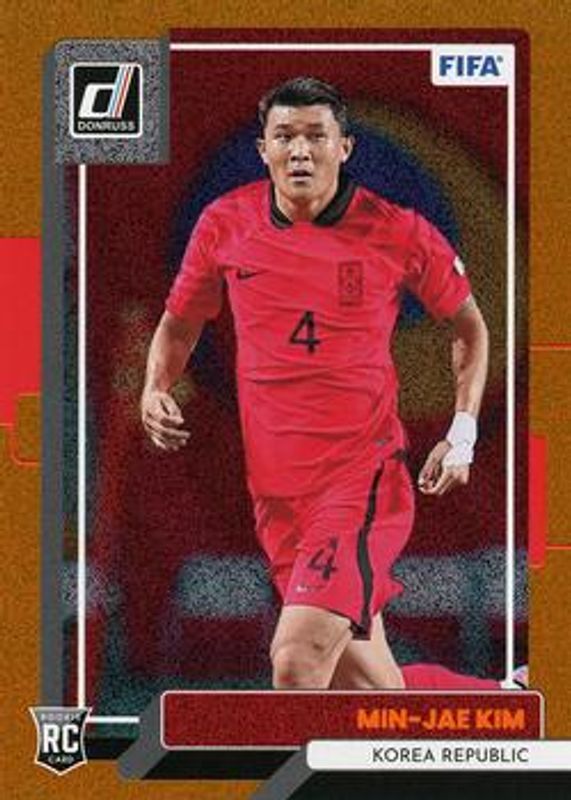 Min-Jae Kim 2022 Donruss #72 Orange Rookie RAW