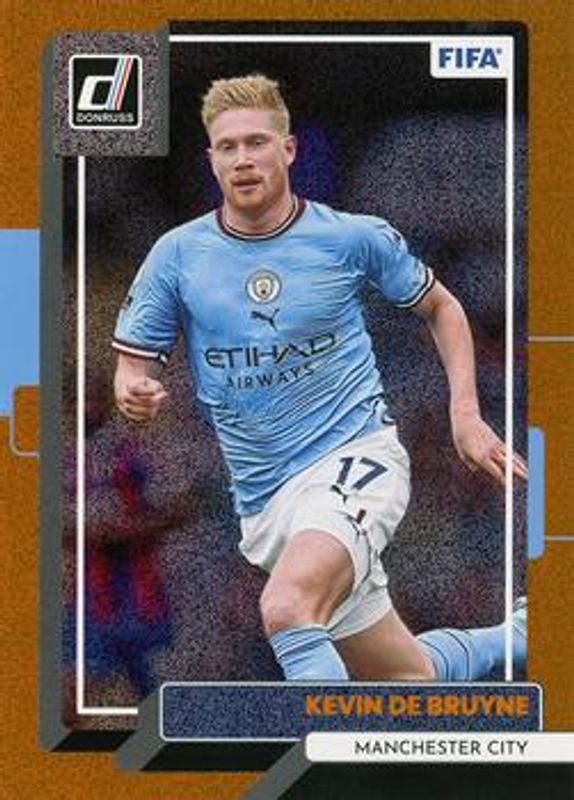 Kevin De Bruyne 2022 Donruss #161 Orange RAW
