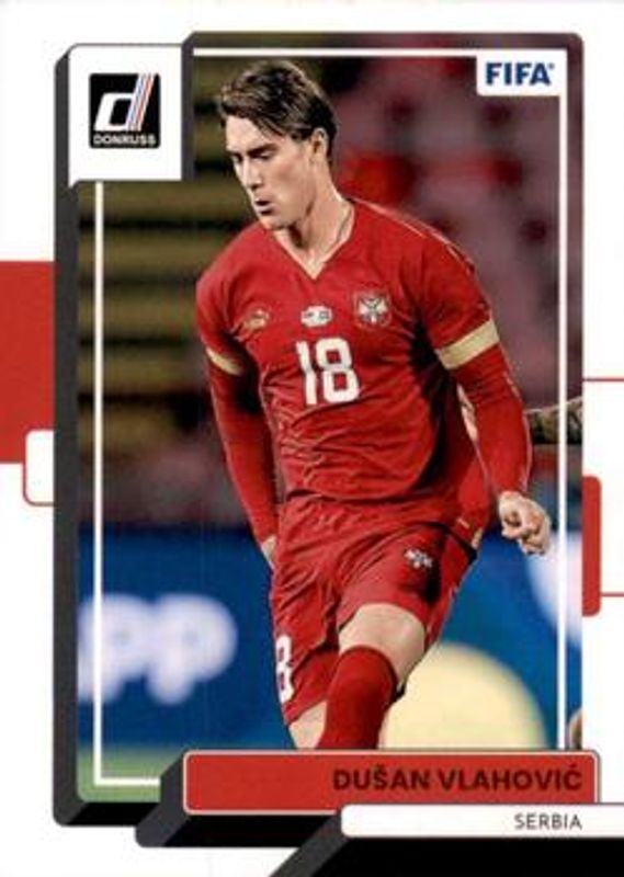 Dusan Vlahovic 2022 Donruss #105 Base RAW