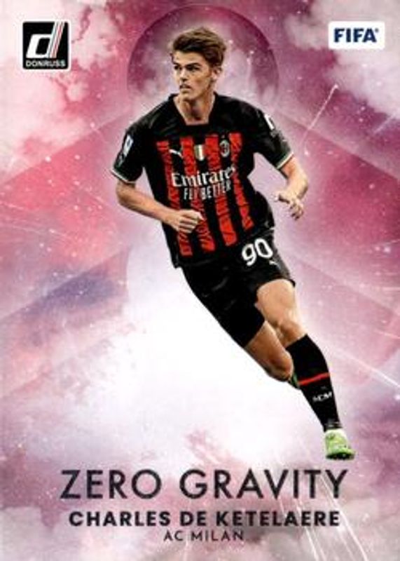 Charles de Ketelaere 2022 Donruss #1 Zero Gravity - Silver RAW