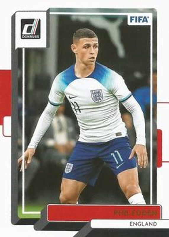 Phil Foden 2022 Donruss #30 Base RAW