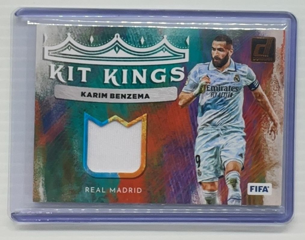 Karim Benzema 2022 Donruss #KK-KB Kit Kings RAW