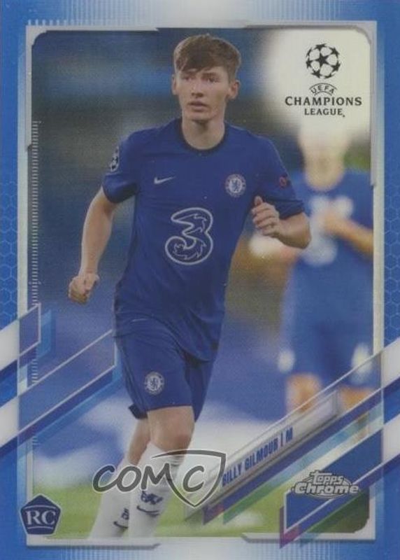 2020 Topps Chrome UEFA Champions League #66 Blue Refractor /150