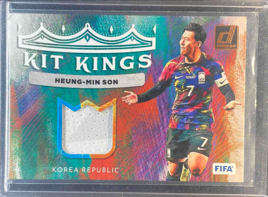 Heung-Min Son 2022 Donruss #KK-SON Kit Kings RAW
