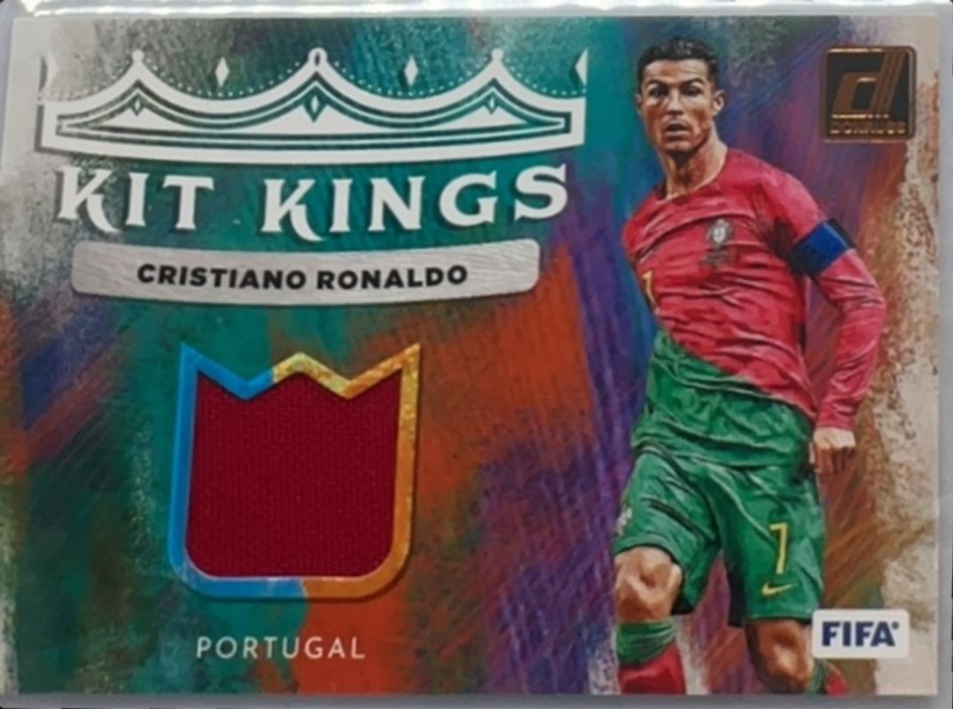 Cristiano Ronaldo 2022 Donruss #KK-CR7 Kit Kings RAW
