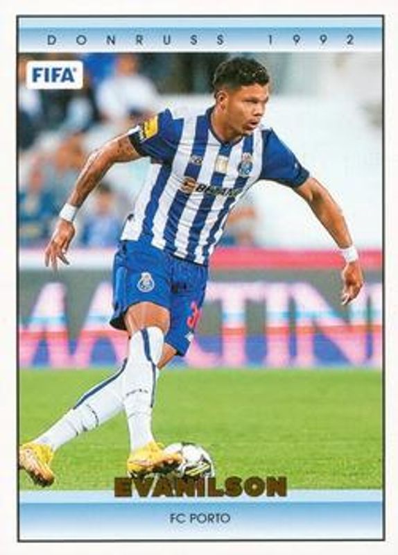 Evanilson 2022 Donruss #6 1992 Donruss Tribute RAW