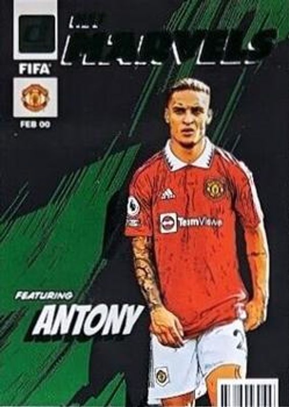 Antony 2022 Donruss #23 Net Marvels - Green RAW