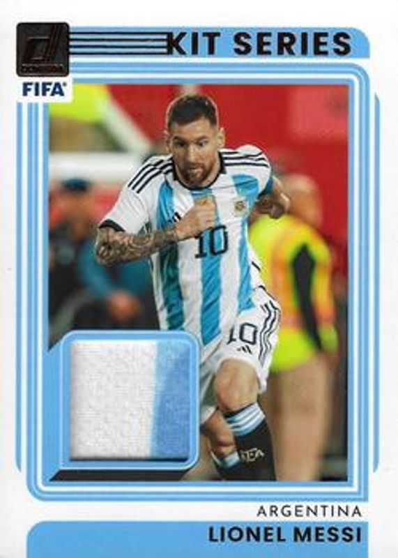 Lionel Messi 2022 Donruss #KS-LEO Kit Series RAW