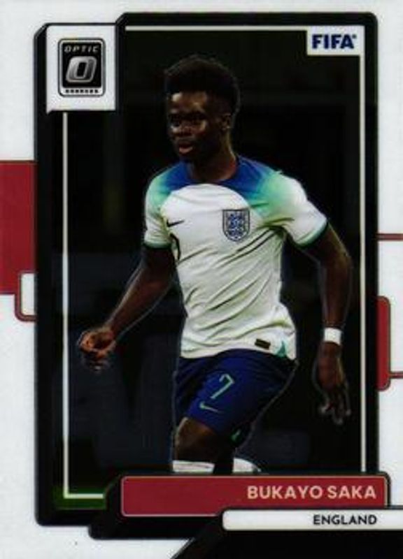 Bukayo Saka 2022 Donruss #26 Optic RAW