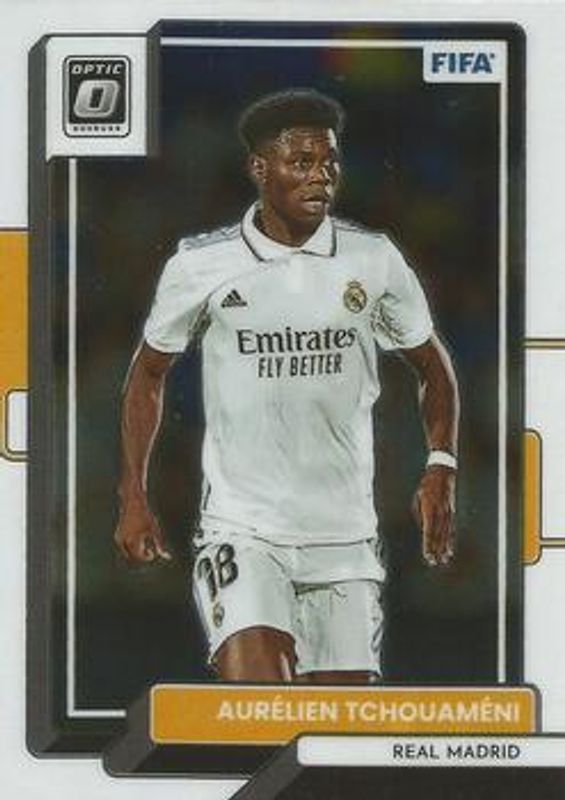 Aurelien Tchouameni 2022 Donruss #52 Optic Rookie RAW
