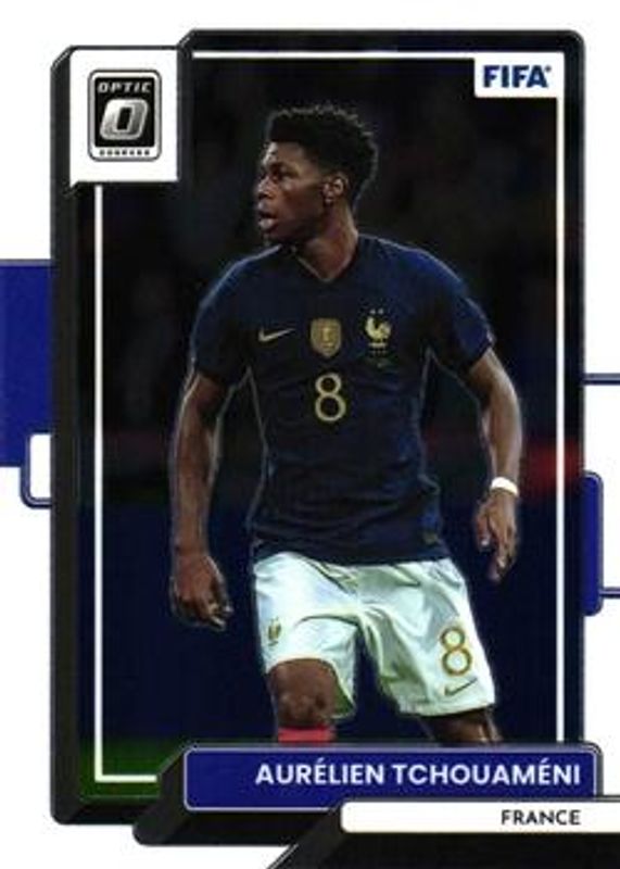 Aurelien Tchouameni 2022 Donruss #46 Optic Rookie RAW