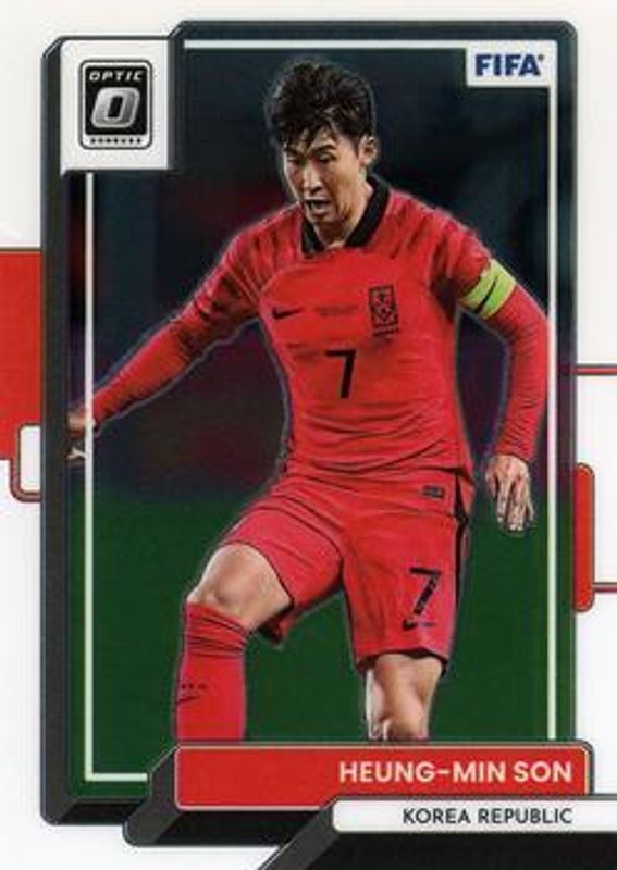 Heung-Min Son 2022 Donruss #70 Optic RAW