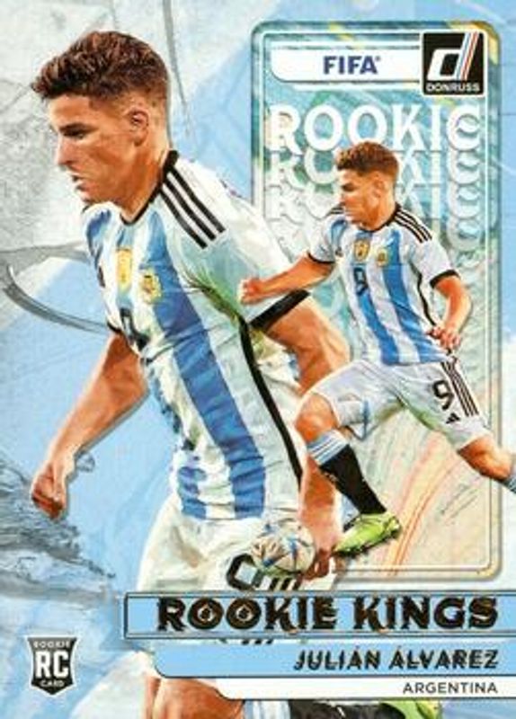 Julian Alvarez 2022 Donruss #2 Rookie Kings RAW