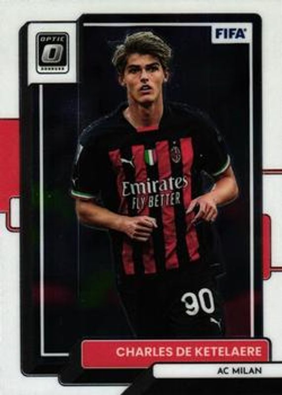 Charles de Ketelaere 2022 Donruss #1 Optic RAW