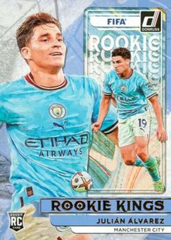 Julian Alvarez 2022 Donruss #23 Rookie Kings RAW