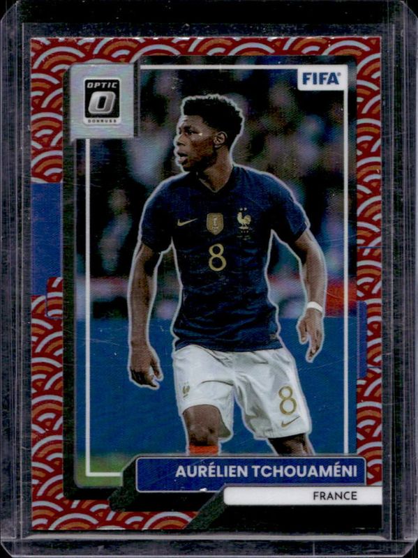 Aurelien Tchouameni 2022 Donruss #46 Optic - Photon /(SSP) Rookie RAW