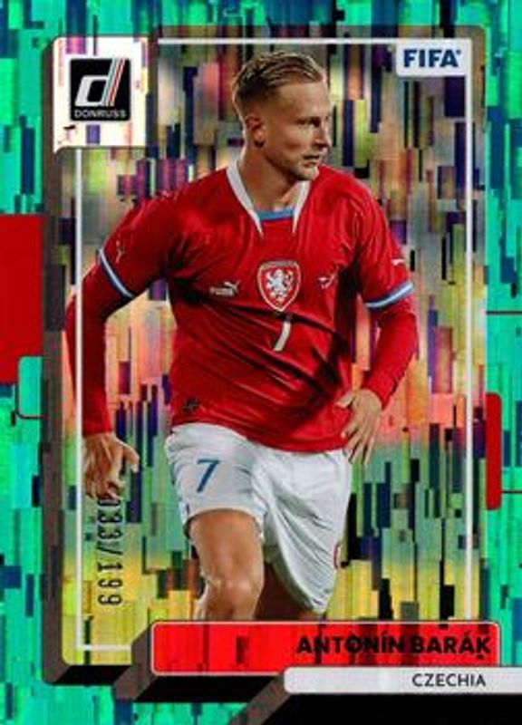 Antonin Barak 2022 Donruss #21 Teal /199 RAW