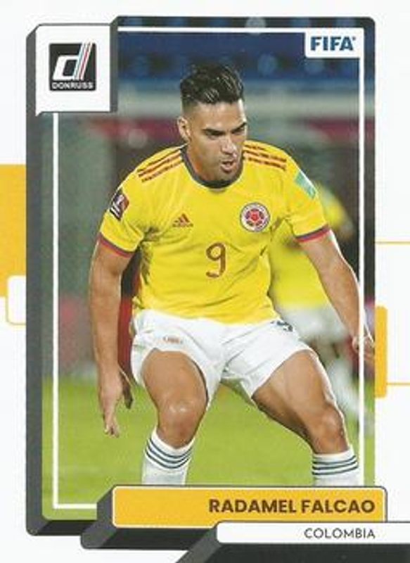 Radamel Falcao 2022 Donruss #151 Base RAW
