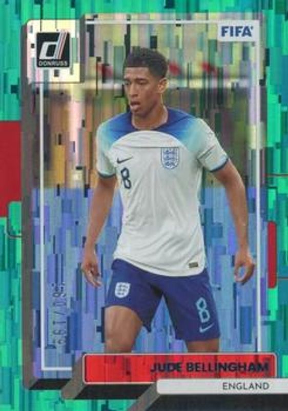 Jude Bellingham 2022 Donruss #29 Teal /199 RAW