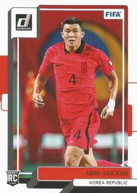 Min-Jae Kim 2022 Donruss #72 Base Rookie RAW