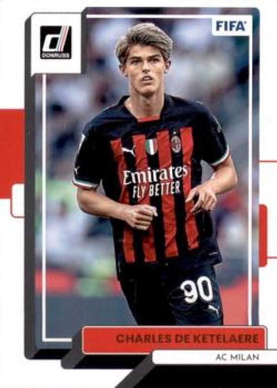 Charles de Ketelaere 2022 Donruss #1 Base RAW