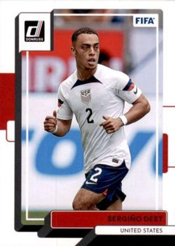 Sergino Dest 2022 Donruss #172 Base RAW