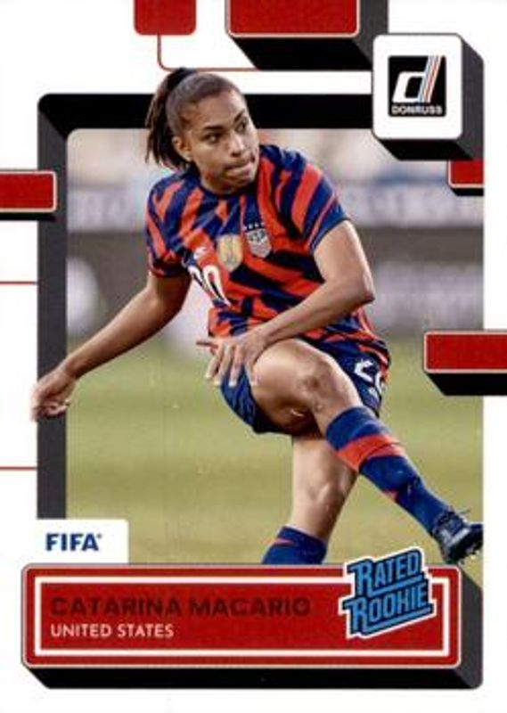 Catarina Macario 2022 Donruss #191 Base Rookie RAW