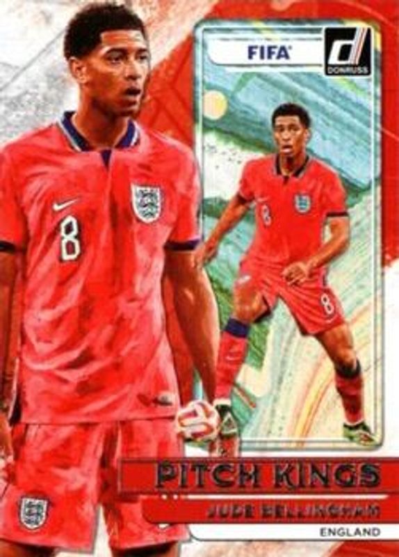 Jude Bellingham 2022 Donruss #4 Pitch Kings - Silver RAW