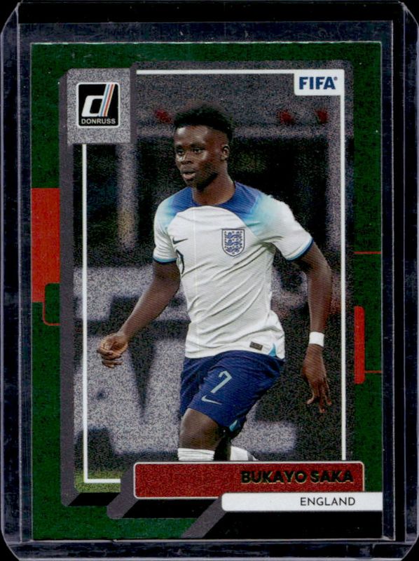 Bukayo Saka 2022 Donruss #26 Green RAW