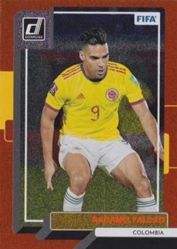 Radamel Falcao 2022 Donruss #151 Orange RAW