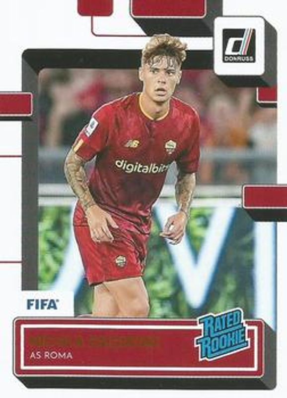 Nicola Zalewski 2022 Donruss #194 Base Rookie RAW