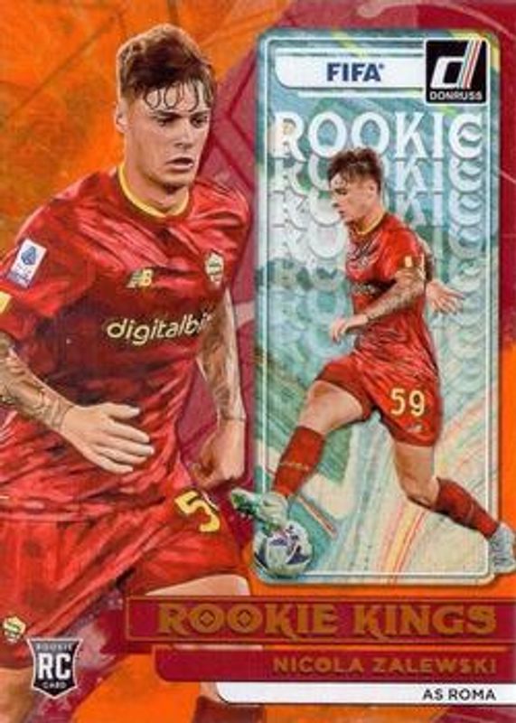 Nicola Zalewski 2022 Donruss #19 Rookie Kings - Orange RAW