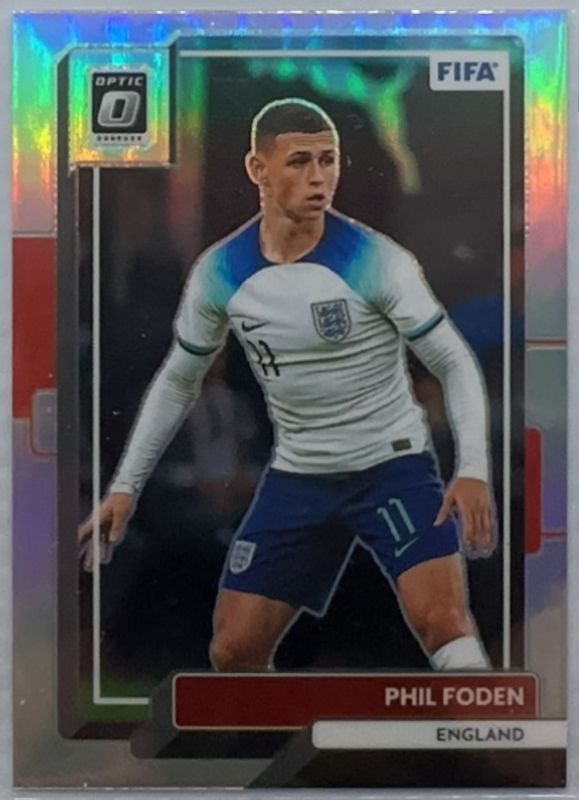 Phil Foden 2022 Donruss #30 Optic - Holo RAW