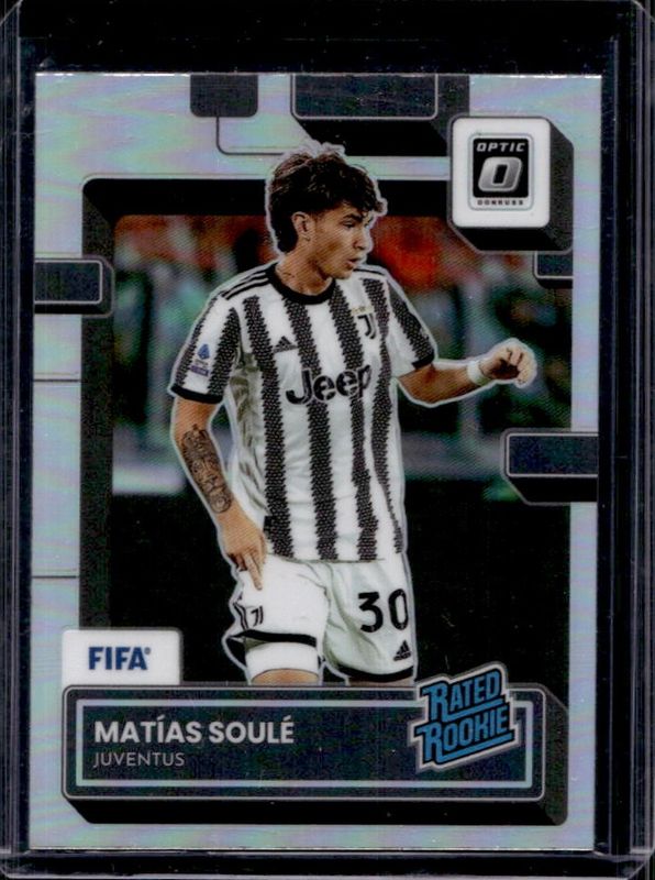 Matias Soule 2022 Donruss #197 Optic - Holo Rookie RAW