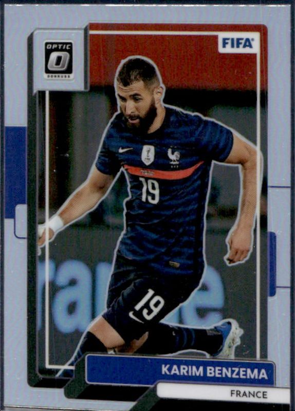 Karim Benzema 2022 Donruss #49 Optic - Holo RAW