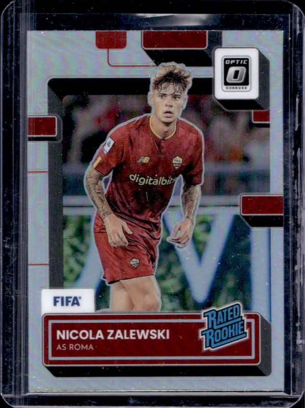 Nicola Zalewski 2022 Donruss #194 Optic - Holo Rookie RAW