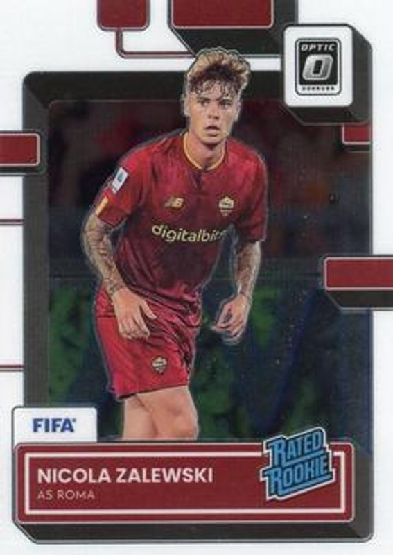 Nicola Zalewski 2022 Donruss #194 Optic Rookie RAW