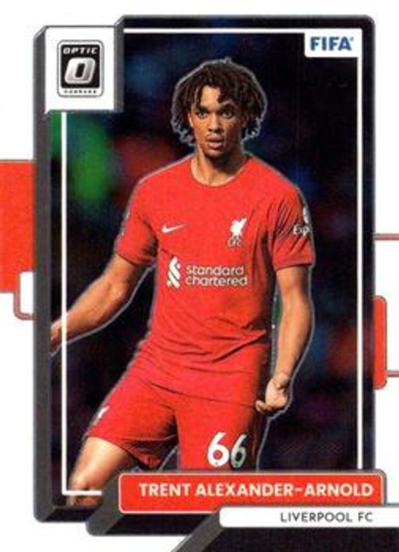 Trent Alexander-Arnold 2022 Donruss #77 Optic RAW