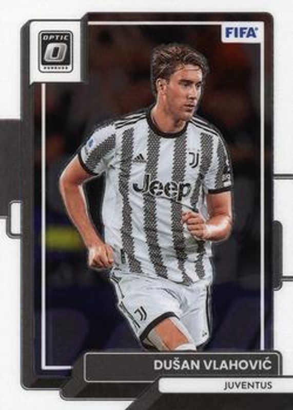 Dusan Vlahovic 2022 Donruss #154 Optic RAW