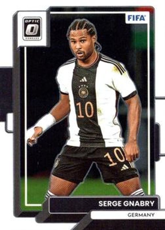 Serge Gnabry 2022 Donruss #62 Optic RAW