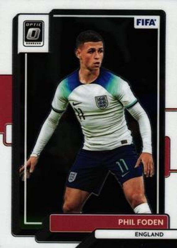Phil Foden 2022 Donruss #30 Optic RAW