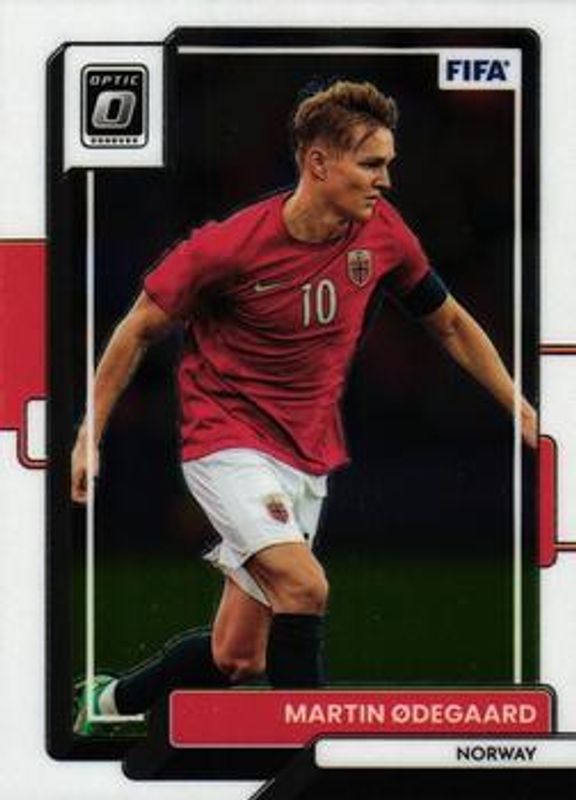 Martin Odegaard 2022 Donruss #88 Optic RAW