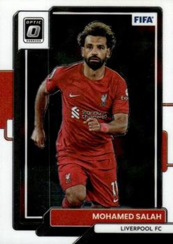 Mohamed Salah 2022 Donruss #76 Optic RAW