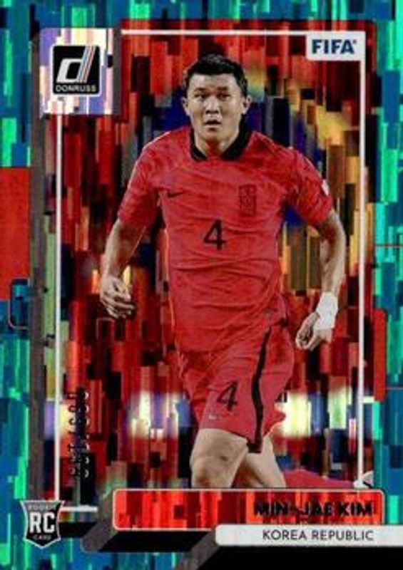 Min-Jae Kim 2022 Donruss #72 Teal /199 Rookie RAW